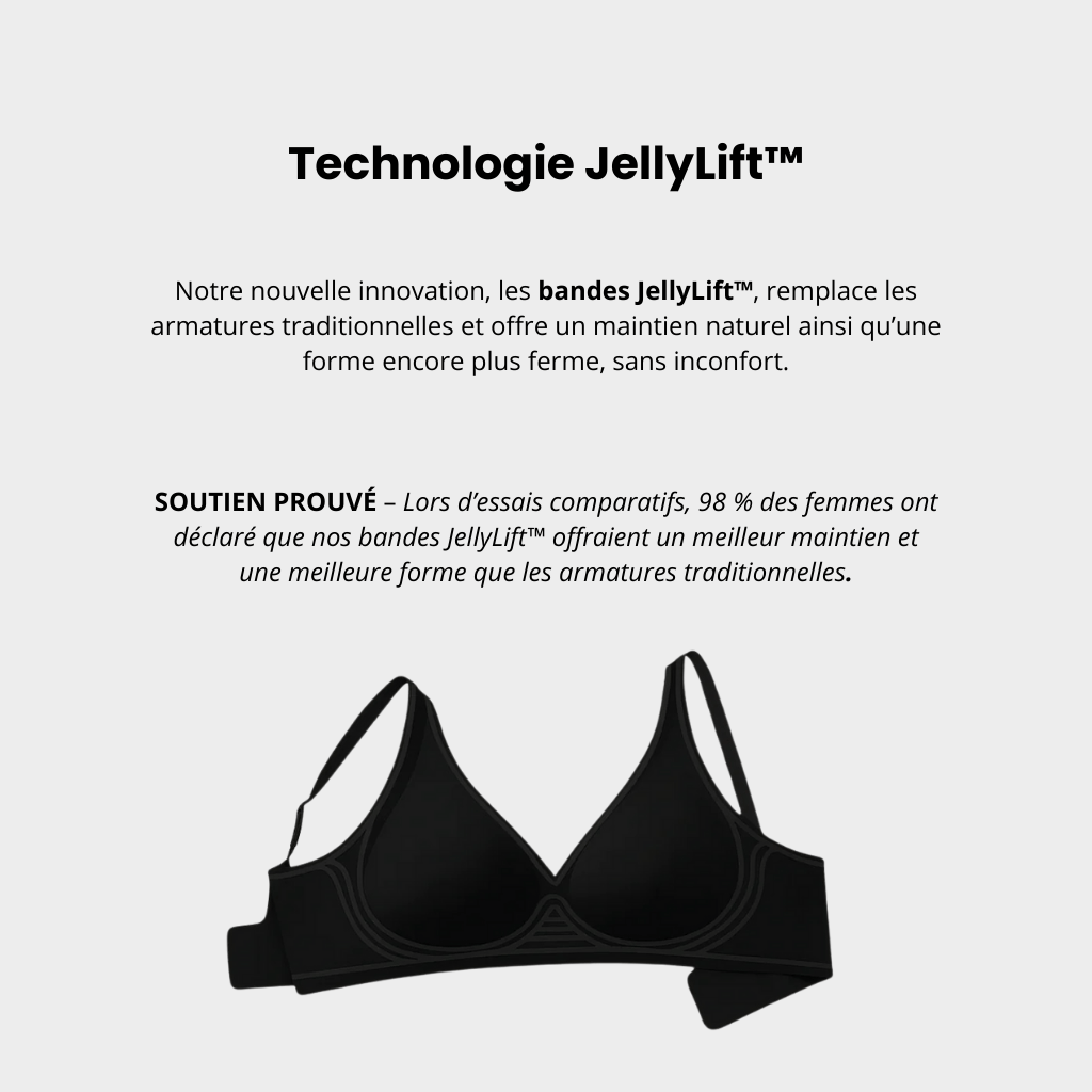 Soutien-gorge Push-Up sans coutures et sans armatures