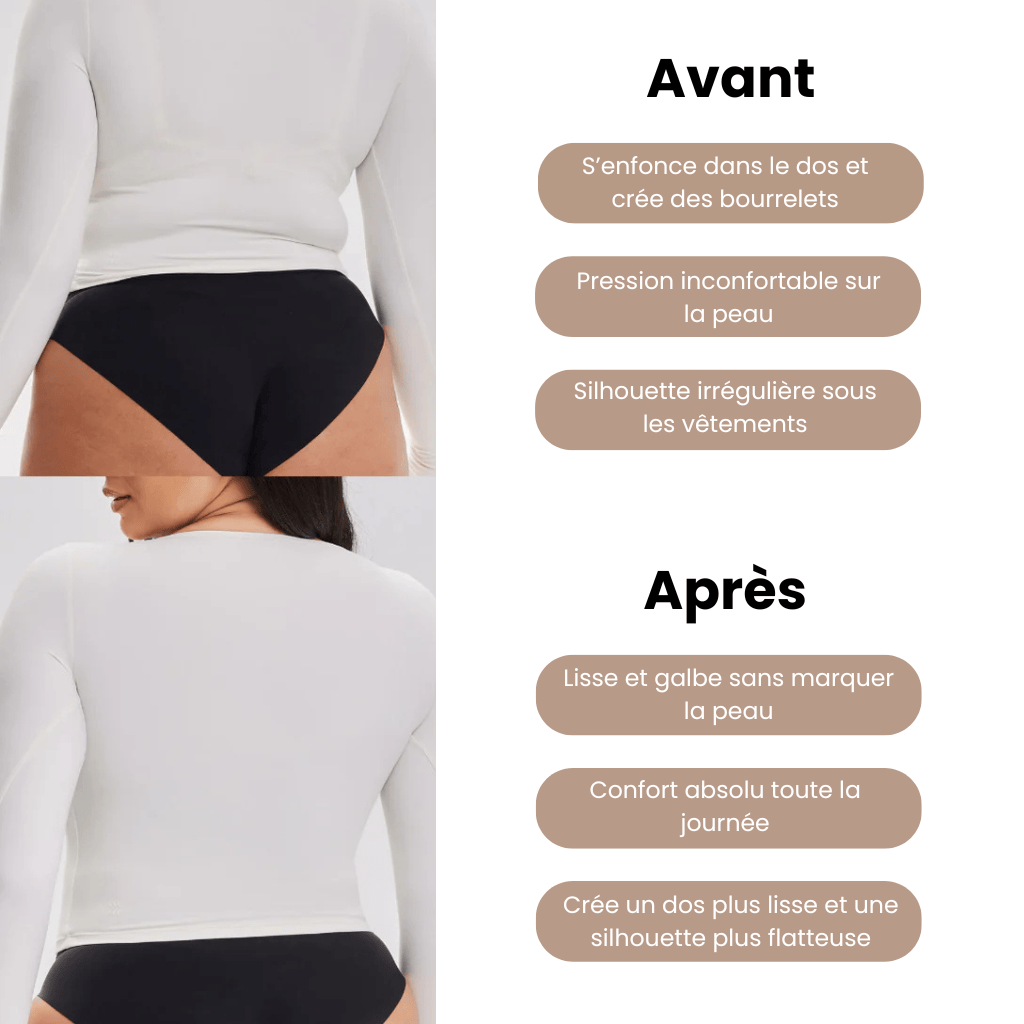 Soutien-gorge Push-Up sans coutures et sans armatures