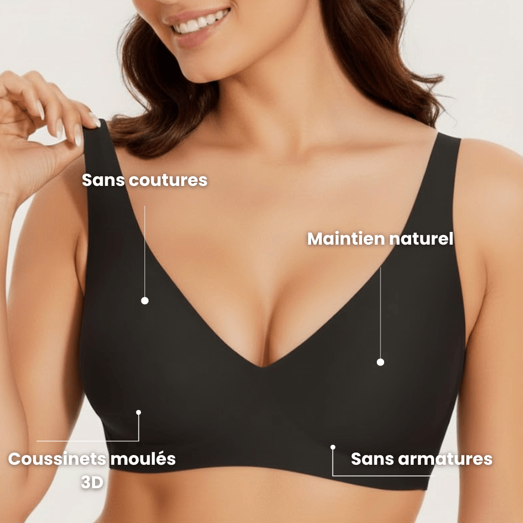 Soutien-gorge Push-Up sans coutures et sans armatures